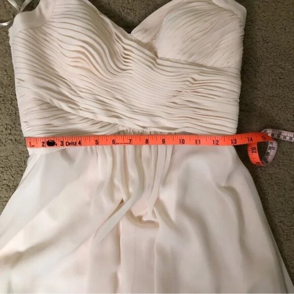 Halter Top Pleated Bodice Short Dress in Pale Pink -Size: 4 NWT - Picture 9 of 9